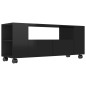 vidaXL TV-Schrank Hochglanz-Schwarz 120x35x48 cm Holzwerkstoff vidaXL TV-Schrank Hochglanz-Schwarz 120x35x48 cm Holzwerkstoff