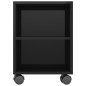 vidaXL TV-Schrank Hochglanz-Schwarz 120x35x48 cm Holzwerkstoff vidaXL TV-Schrank Hochglanz-Schwarz 120x35x48 cm Holzwerkstoff