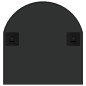 Wandspiegel Schwarz 90x40 cm Oval Wandspiegel Schwarz 90x40 cm Oval