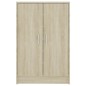 vidaXL Schuhschrank Sonoma-Eiche 60x35x92 cm Holzwerkstoff vidaXL Schuhschrank Sonoma-Eiche 60x35x92 cm Holzwerkstoff