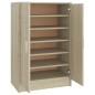 vidaXL Schuhschrank Sonoma-Eiche 60x35x92 cm Holzwerkstoff vidaXL Schuhschrank Sonoma-Eiche 60x35x92 cm Holzwerkstoff