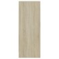 vidaXL Schuhschrank Sonoma-Eiche 60x35x92 cm Holzwerkstoff vidaXL Schuhschrank Sonoma-Eiche 60x35x92 cm Holzwerkstoff