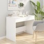 vidaXL Schreibtisch Weiß 101x50x76,5 cm Holzwerkstoff vidaXL Schreibtisch Weiß 101x50x76,5 cm Holzwerkstoff