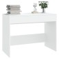 vidaXL Schreibtisch Weiß 101x50x76,5 cm Holzwerkstoff vidaXL Schreibtisch Weiß 101x50x76,5 cm Holzwerkstoff