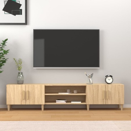 vidaXL TV-Schrank Sonoma-Eiche 180x31,5x40 cm Holzwerkstoff