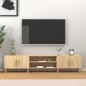 vidaXL TV-Schrank Sonoma-Eiche 180x31,5x40 cm Holzwerkstoff vidaXL TV-Schrank Sonoma-Eiche 180x31,5x40 cm Holzwerkstoff