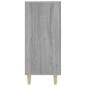 vidaXL Sideboard Grau Sonoma 90x34x80 cm Holzwerkstoff vidaXL Sideboard Grau Sonoma 90x34x80 cm Holzwerkstoff