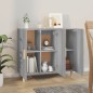 vidaXL Sideboard Grau Sonoma 90x34x80 cm Holzwerkstoff vidaXL Sideboard Grau Sonoma 90x34x80 cm Holzwerkstoff