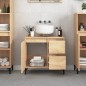vidaXL Badschrank Sonoma-Eiche 65x33x60 cm Holzwerkstoff vidaXL Badschrank Sonoma-Eiche 65x33x60 cm Holzwerkstoff