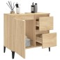 vidaXL Badschrank Sonoma-Eiche 65x33x60 cm Holzwerkstoff vidaXL Badschrank Sonoma-Eiche 65x33x60 cm Holzwerkstoff