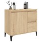 vidaXL Badschrank Sonoma-Eiche 65x33x60 cm Holzwerkstoff vidaXL Badschrank Sonoma-Eiche 65x33x60 cm Holzwerkstoff