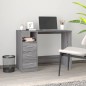 vidaXL Schreibtisch mit Schubladen Grau Sonoma 102x50x76 cm vidaXL Schreibtisch mit Schubladen Grau Sonoma 102x50x76 cm