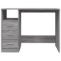 vidaXL Schreibtisch mit Schubladen Grau Sonoma 102x50x76 cm vidaXL Schreibtisch mit Schubladen Grau Sonoma 102x50x76 cm