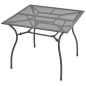 vidaXL 5-tlg. Garten-Essgruppe mit Klappstühlen Stahl Anthrazit vidaXL 5-tlg. Garten-Essgruppe mit Klappstühlen Stahl Anthrazit