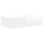 vidaXL TV-Schrank mit LED-Leuchten Hochglanz-Weiß 60x35x15,5 cm vidaXL TV-Schrank mit LED-Leuchten Hochglanz-Weiß 60x35x15,5 cm