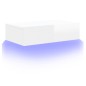 vidaXL TV-Schrank mit LED-Leuchten Hochglanz-Weiß 60x35x15,5 cm vidaXL TV-Schrank mit LED-Leuchten Hochglanz-Weiß 60x35x15,5 cm