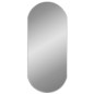 vidaXL Wandspiegel Silbern 80x35 cm Oval vidaXL Wandspiegel Silbern 80x35 cm Oval