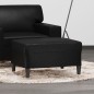 vidaXL Fußhocker Schwarz 70x55x41 cm Kunstleder vidaXL Fußhocker Schwarz 70x55x41 cm Kunstleder