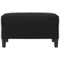 vidaXL Fußhocker Schwarz 70x55x41 cm Kunstleder vidaXL Fußhocker Schwarz 70x55x41 cm Kunstleder