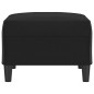 vidaXL Fußhocker Schwarz 70x55x41 cm Kunstleder vidaXL Fußhocker Schwarz 70x55x41 cm Kunstleder