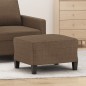 vidaXL Fußhocker Braun 60x50x41 cm Stoff vidaXL Fußhocker Braun 60x50x41 cm Stoff