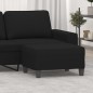 vidaXL Fußhocker Schwarz 70x55x41 cm Mikrofasergewebe vidaXL Fußhocker Schwarz 70x55x41 cm Mikrofasergewebe