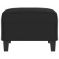 vidaXL Fußhocker Schwarz 70x55x41 cm Mikrofasergewebe vidaXL Fußhocker Schwarz 70x55x41 cm Mikrofasergewebe