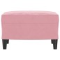 vidaXL Fußhocker Rosa 60x50x41 cm Samt vidaXL Fußhocker Rosa 60x50x41 cm Samt