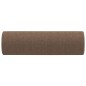 vidaXL Zierkissen 2 Stk. Braun Ø15x50 cm Stoff vidaXL Zierkissen 2 Stk. Braun Ø15x50 cm Stoff