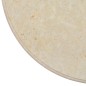 vidaXL Tischplatte Creme Ø60x2,5 cm Marmor