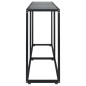 vidaXL Konsolentisch Schwarz 160x35x75,5 cm Hartglas vidaXL Konsolentisch Schwarz 160x35x75,5 cm Hartglas