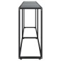 vidaXL Konsolentisch Schwarz 200x35x75,5 cm Hartglas vidaXL Konsolentisch Schwarz 200x35x75,5 cm Hartglas