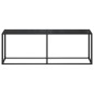 vidaXL Konsolentisch Schwarz 220x35x75,5 cm Hartglas vidaXL Konsolentisch Schwarz 220x35x75,5 cm Hartglas