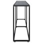 vidaXL Konsolentisch Schwarz 220x35x75,5 cm Hartglas vidaXL Konsolentisch Schwarz 220x35x75,5 cm Hartglas