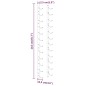 vidaXL Wand-Weinregal für 12 Flaschen 2 Stk. Golden Eisen vidaXL Wand-Weinregal für 12 Flaschen 2 Stk. Golden Eisen