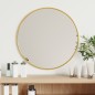 vidaXL Wandspiegel Golden Ø 40 cm Rund vidaXL Wandspiegel Golden Ø 40 cm Rund