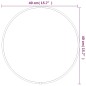 vidaXL Wandspiegel Golden Ø 40 cm Rund vidaXL Wandspiegel Golden Ø 40 cm Rund