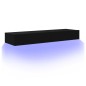 vidaXL TV-Schränke mit LED-Leuchten 2 Stk. Schwarz 60x35x15,5 cm vidaXL TV-Schränke mit LED-Leuchten 2 Stk. Schwarz 60x35x15,5 cm