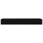 vidaXL TV-Schränke mit LED-Leuchten 2 Stk. Schwarz 60x35x15,5 cm vidaXL TV-Schränke mit LED-Leuchten 2 Stk. Schwarz 60x35x15,5 cm