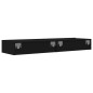 vidaXL TV-Schränke mit LED-Leuchten 2 Stk. Schwarz 60x35x15,5 cm vidaXL TV-Schränke mit LED-Leuchten 2 Stk. Schwarz 60x35x15,5 cm