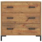 vidaXL Kommode 75x35x70 cm Massivholz Kiefer vidaXL Kommode 75x35x70 cm Massivholz Kiefer