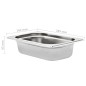 vidaXL Gastronormbehälter 8 Stk. GN 1/4 65 mm Edelstahl vidaXL Gastronormbehälter 8 Stk. GN 1/4 65 mm Edelstahl