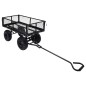 vidaXL Gartenwagen Schwarz 250 kg vidaXL Gartenwagen Schwarz 250 kg