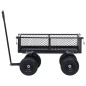 vidaXL Gartenwagen Schwarz 250 kg vidaXL Gartenwagen Schwarz 250 kg