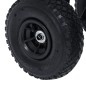 vidaXL Gartenwagen Schwarz 250 kg vidaXL Gartenwagen Schwarz 250 kg