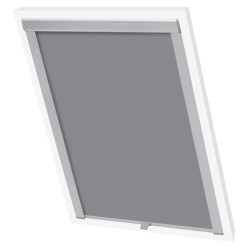 vidaXL Verdunkelungsrollo Grau M04/304 