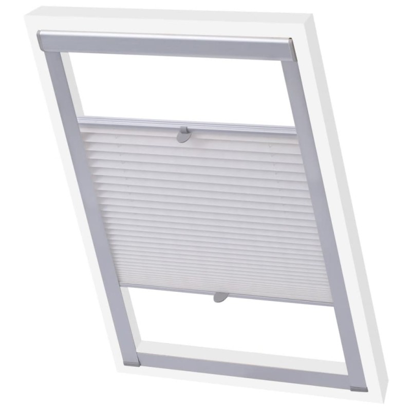 vidaXL Plissee Weiß MK06 vidaXL Plissee Weiß MK06