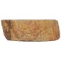 vidaXL Waschbecken 45x35x15 cm Fossil-Stein Cremeweiß