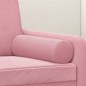 vidaXL Zierkissen 2 Stk. Rosa Ø15x50 cm Samt vidaXL Zierkissen 2 Stk. Rosa Ø15x50 cm Samt