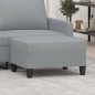vidaXL Fußhocker Hellgrau 70x55x41 cm Stoff vidaXL Fußhocker Hellgrau 70x55x41 cm Stoff